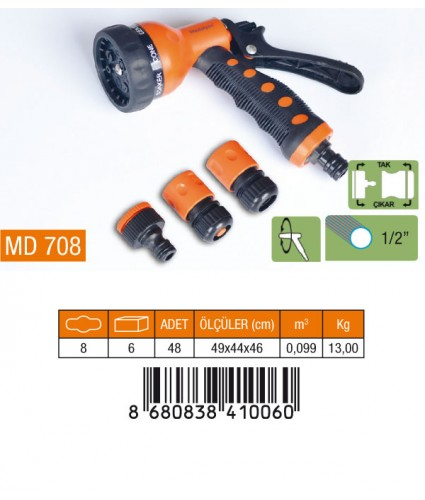 MEDALYAN OTOMATİK 7 FONKİYONLU TETİKLİ 4'LÜ SET 1/2